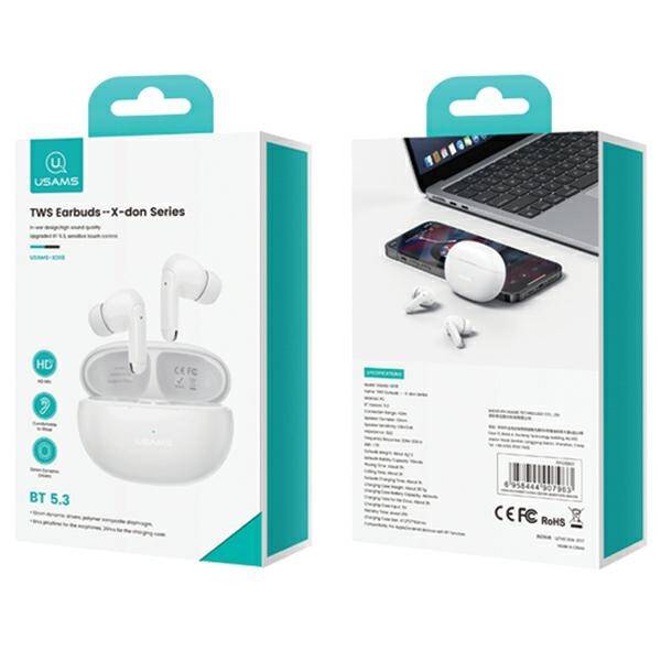 USAMS XD18 X-don Series TWS In-ear Bluetooth Earphone Stereo Music Wireless Headset